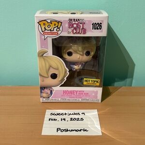 HONEY W BUNBUN (Hot Topic Exclusive) Ouran Host Club Funko Pop #1026